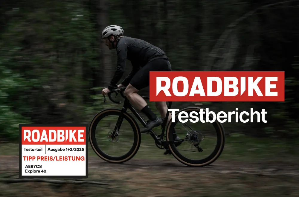 Im Test: Explore 40 in der Roadbike 01-02/26