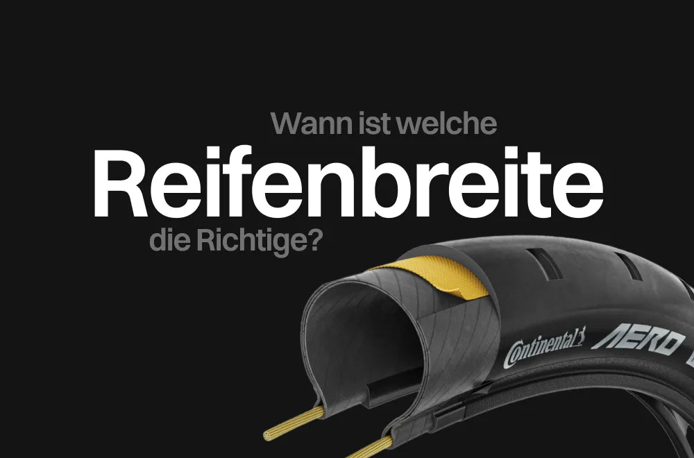 Welche Reifenbreite eignet sich für meinen Fahrstil?